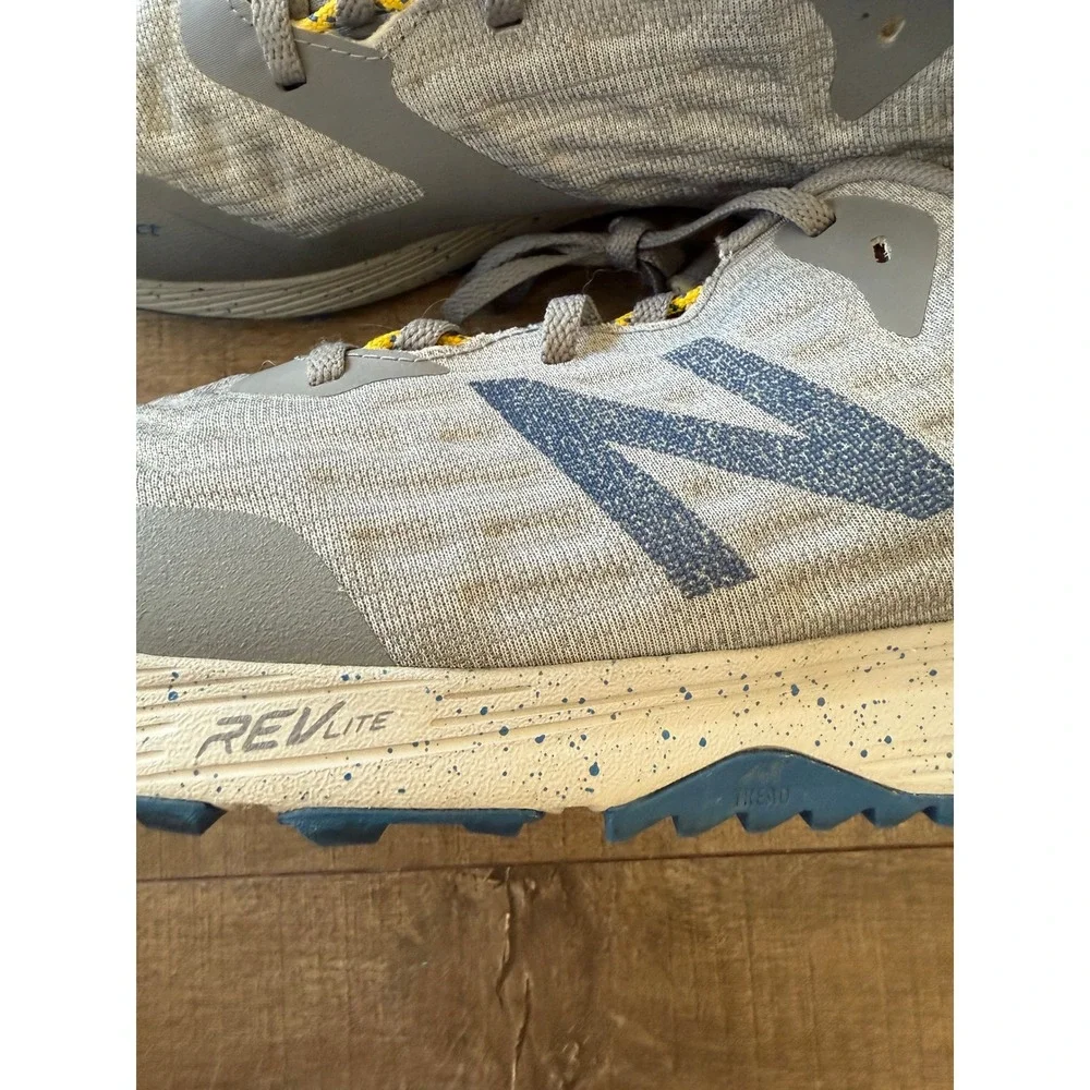 New Balance Nitrel V4‎ SpeedRide Mens Trail Running Shoes Gray Blue Size 13